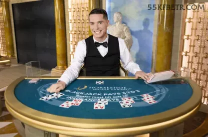 Mesa de Blackjack 55kfbet